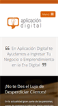 Mobile Screenshot of aplicaciondigital.com